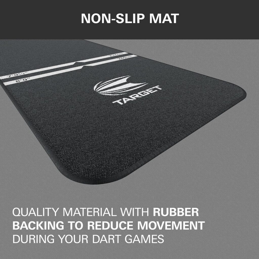 WORLD CHAMPION DART MAT RED TRIM 画像5