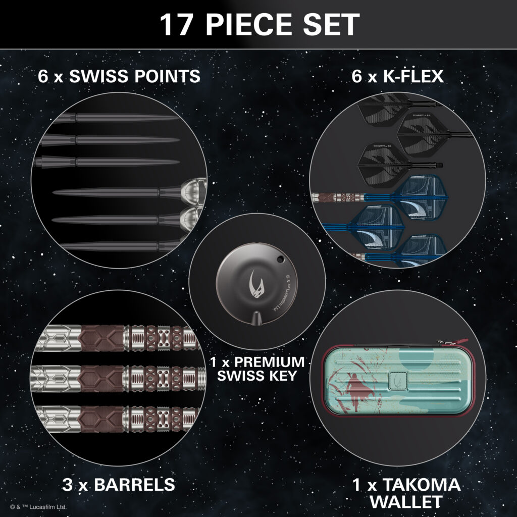 STAR WARS MANDALORIAN 95% 24g SWISS POINT 画像4