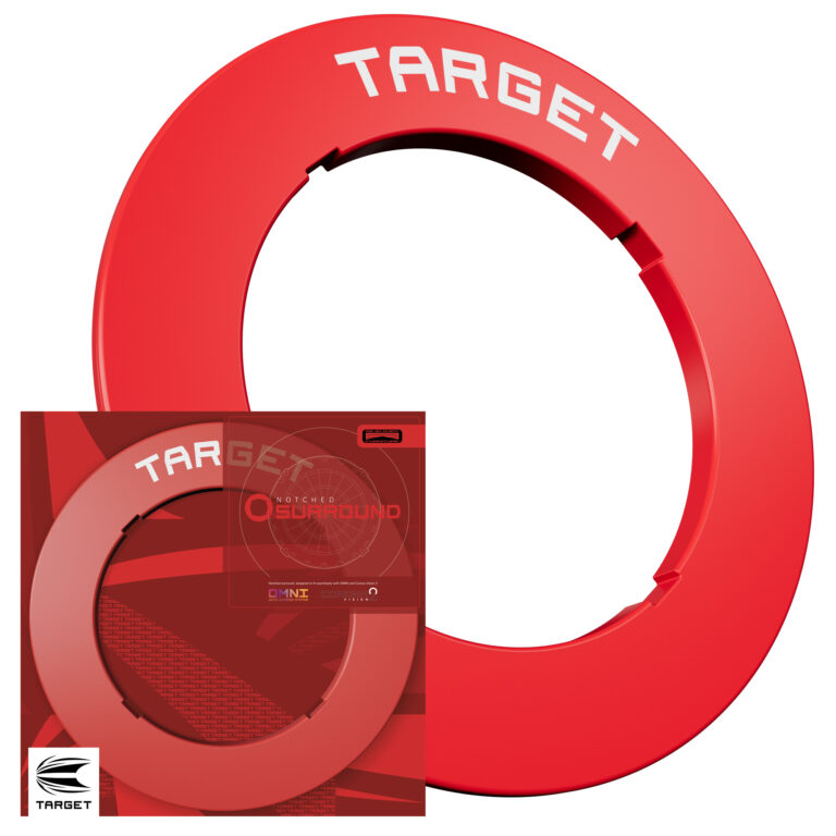 TARGET LOGO NOTCHED RED SURROUND