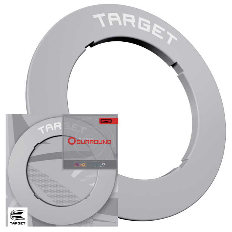 TARGET LOGO NOTCHED GREY SURROUND