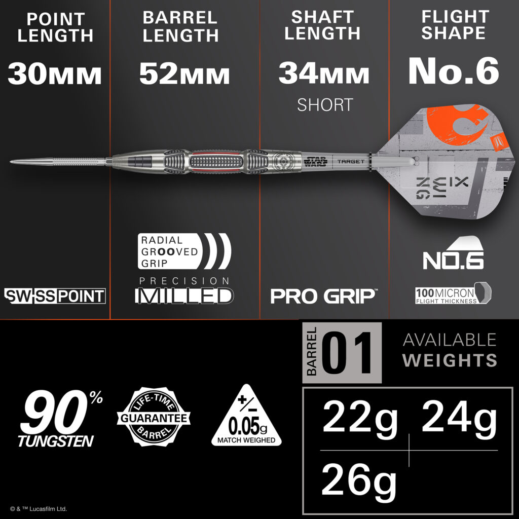 STAR WARS X-WING 90% 24g SWISS POINT 画像2