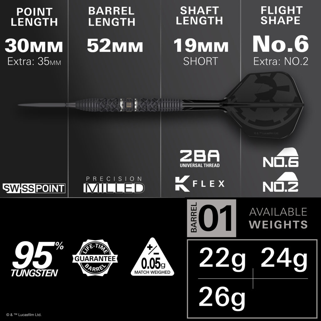 STAR WARS DARTH VADER 95% 24g SWISS POINT 画像2