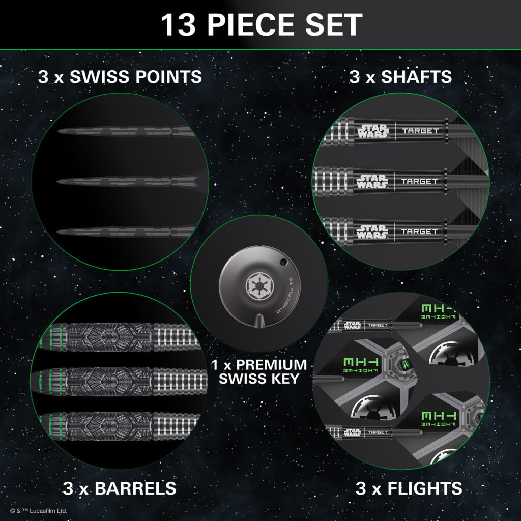STAR WARS TIE FIGHTER 90% 24g SWISS POINT 画像4